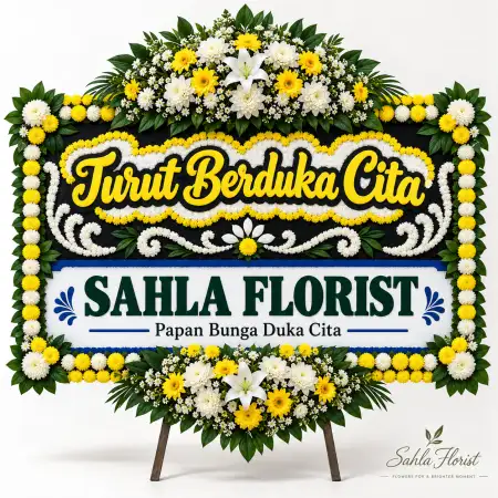 Papan Bunga Duka Meruya