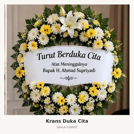 Krans Bunga Duka Meruya